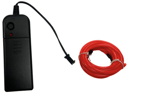 Party Wire Pink 2.3mm EL Wire With DC3V 3-Mode Inverter 3 Meter Length
