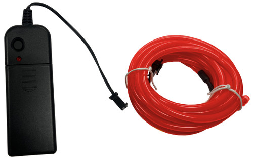 Party Wire Pink 3.2mm EL Wire With DC3V 3-Mode Inverter 1 Meter Length