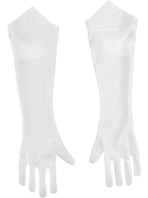 Adult's Super Mario Brothers Princess Peach Gloves Costume Accessory