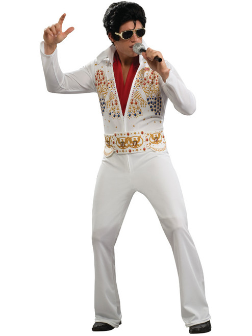 Adult Mens Licensed Aloha Elvis Presley Costume