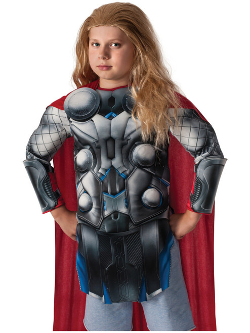 Childs Boys Thor Avengers Blonde Wig Costume Accessory