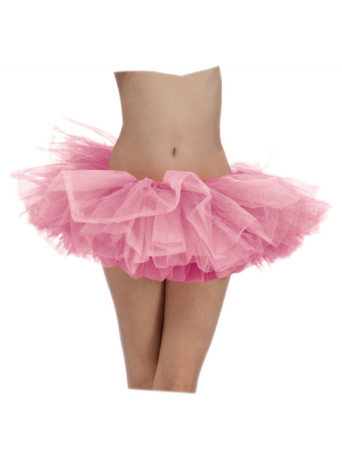 Sexy Neon Pink Retro Ballet Team School Spirit Colored Skirt Tutu