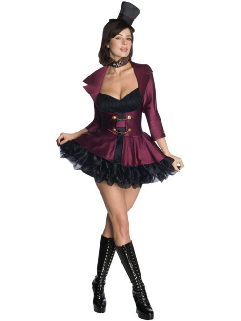 Women's Sexy Adult Charlie And The Chocolate Factory Willy Wonka Costume