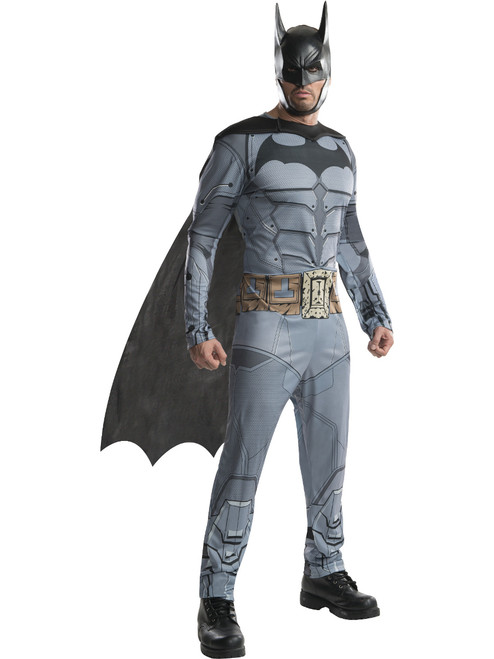 Adult Mens Batman DC Comics Arkham City Origins Asylum Costume