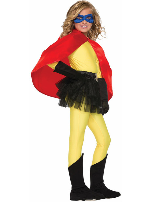 Child's Be Your Own Superhero Super Hero Black Tutu Skirt Costume Accessory