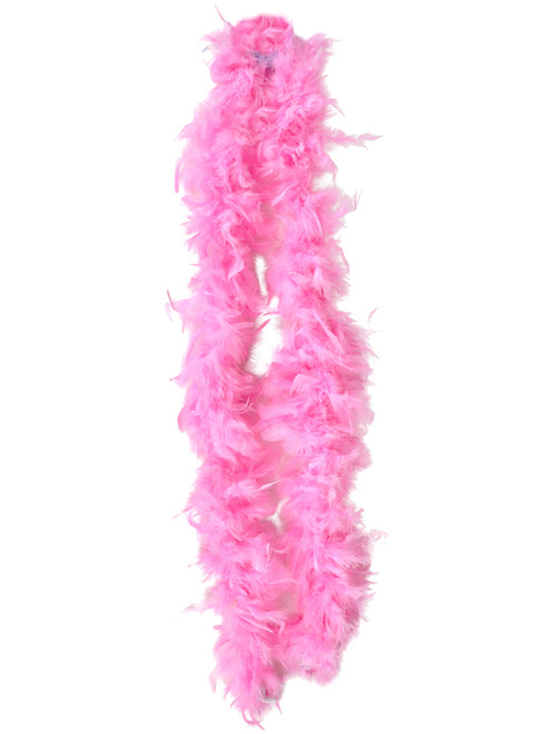 Dozen Pink 72" Feather Boas 20's Show Girl Cabaret Dancer Costume Accessory