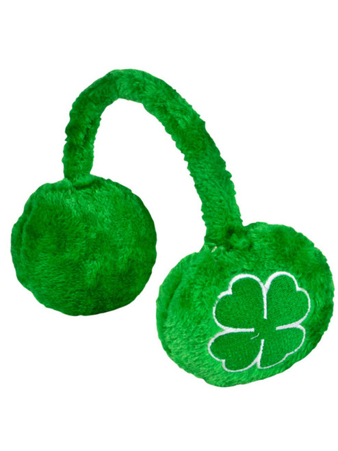St. Patricks Day Green Irish Shamrock Ear Muffs