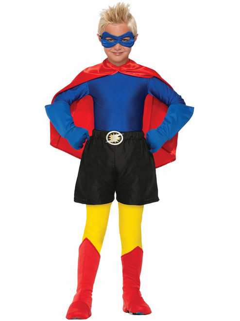 Child's Be Your Own Superhero Super Hero Blue Shirt Costume Accessory