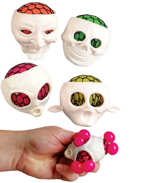 Set of 12 Monster Stress Squeeze Balls Toy Party Favor Gift Costume Accessory