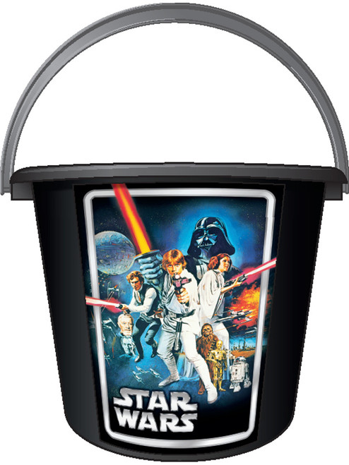 New Star Wars Sand Pail Trick Or Treat Bucket Halloween Decoration