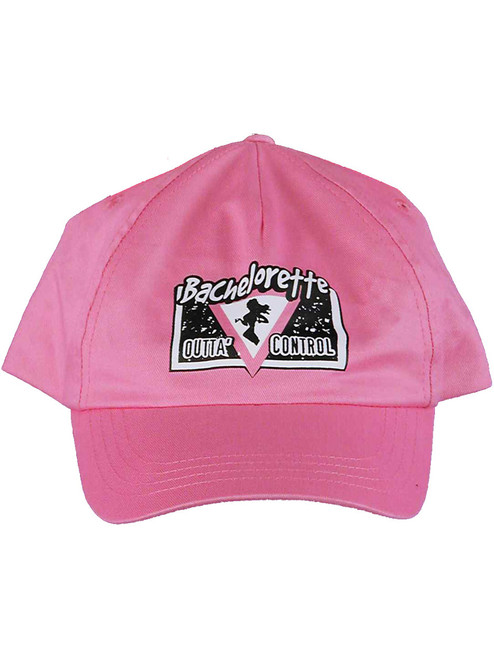 Adult's Womens Pink Bachelorette Autograph Hat And Pen Costume Accessory