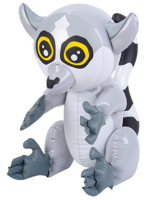 24" Grey Gray Inflatable Lemur Rainforest Amazon Zoo Animal Party Decoration