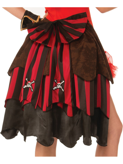 Adult's Womens Sexy Pirate Tutu Burlesque Bustle Skirt Costume Accessory