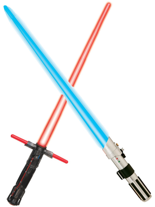 Star Wars Lightsabers The Force Awakens Bundle Kylo Ren And Finn Lightsabers