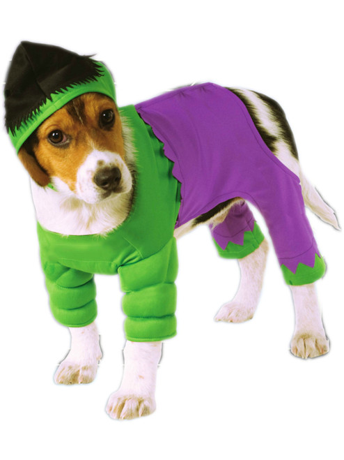 Classic Marvel Hulk Super Hero Pet Dog Costumes