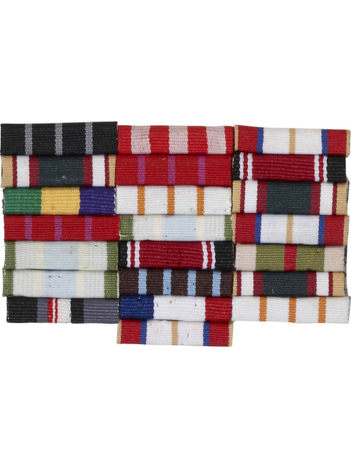 War Hero Costume Accessory Tiered Military Veteran Medal Bars