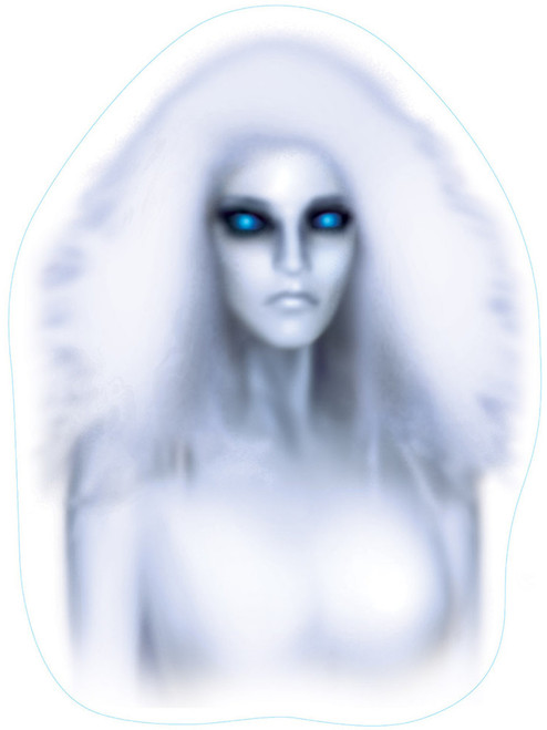 New Halloween Ethereal Ghost Wall Clings Party Decoration 12-17"