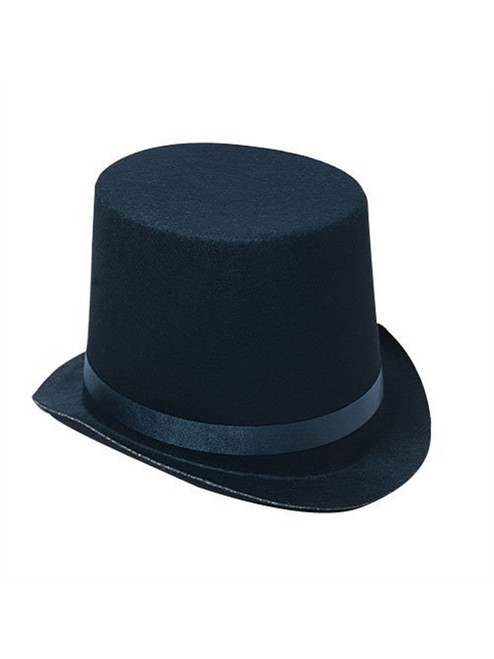 New Deluxe Black Magician Butler Formal Costume Top Hat