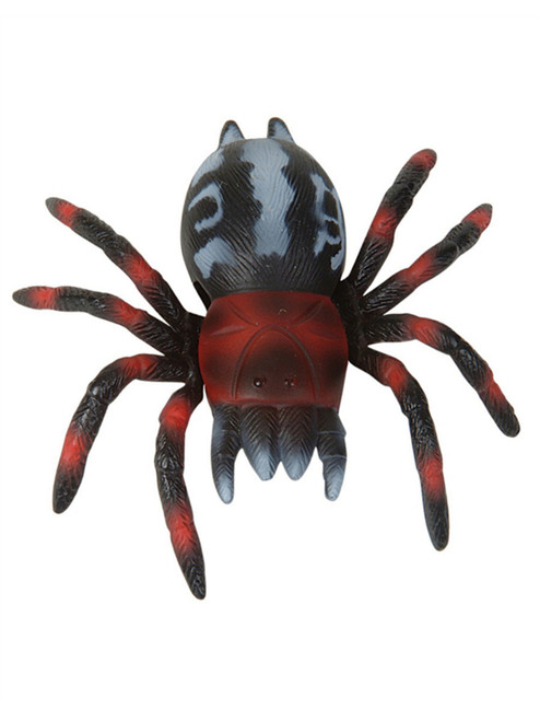 Adventure Planet 4" Black Red Grey Gray Sticky Wall Walking Toy Spider