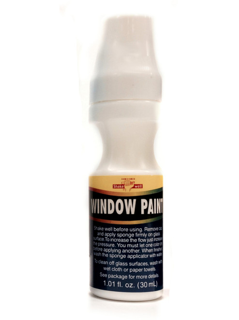 White School Colors House Car Water Washable Window Paint