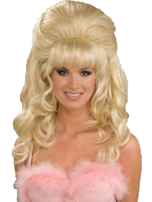Sexy Adult Womens Long Blonde Fantasy Flirty Wig