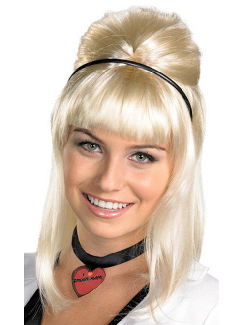 The Amazing Spider-Man Gwen Costume Set Wig Choker and Headband