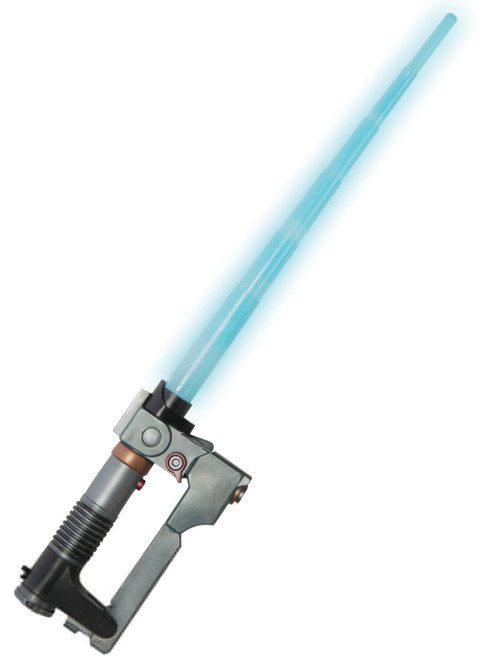 Child's Star Wars Rebels Ezra Toy Blue Lightsaber Light Saber Costume Accessory