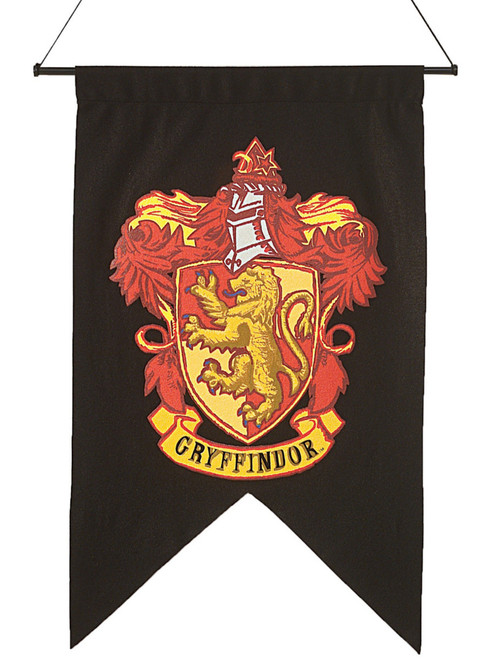 Discontinued Harry Potter Rare Gryffindor Banner Flag