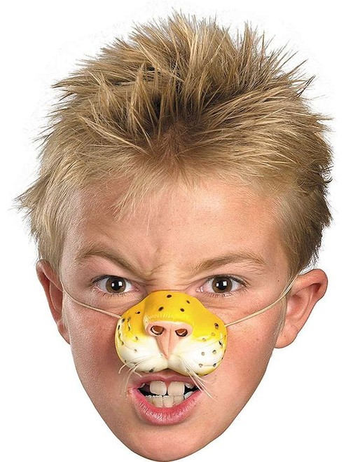Child Rubber Costume Accessory Tiger Zoo Animal Nose Trunk Elastic Band Mask