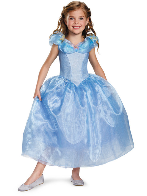 Cinderella Disney Movie Deluxe Girls Costume Dress