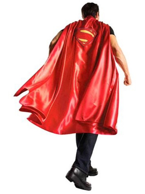 Adults Deluxe Red Superman Dawn Of Justice Cape Costume Accessory