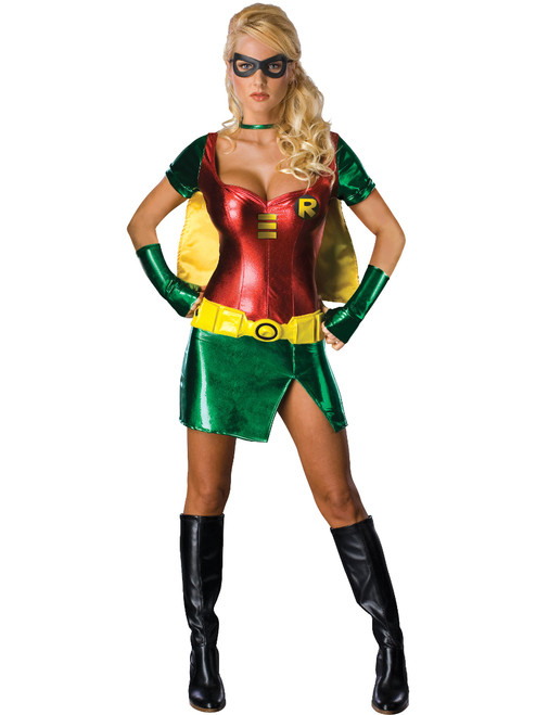Adult's Womens Deluxe Sexy Batman Robin Costume