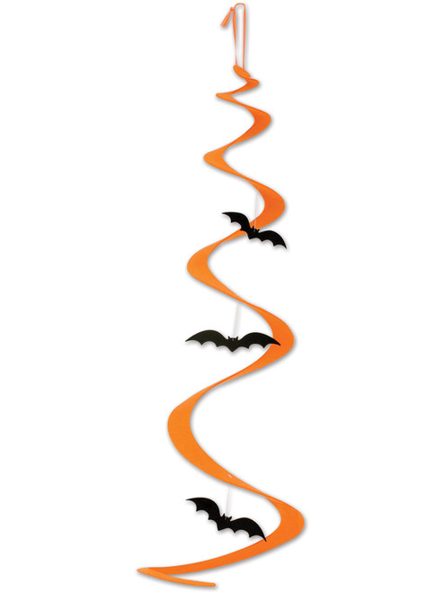 30" Felt Bat Whirls Scene Setter Decals Halloween Decorations