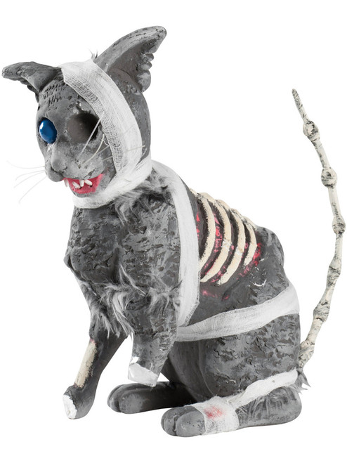 Lifesized Mummy Wrapped Kitty Cat Party Prop D�cor Decoration