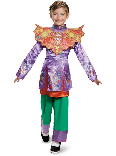 Girls Alice Through The Looking Glass Classic Asian Outfit Costume