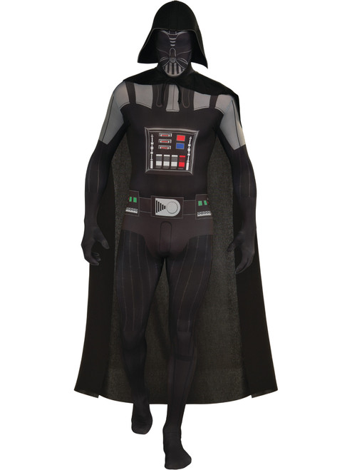 Adult Mens Star Wars Darth Vader 2nd Skin Suit Costume