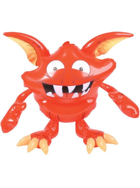 24" Red Alien Monster Martian Prop Toy Decoration Inflatable