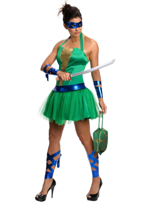 Womens Teenage Mutant Ninja Turtles Leonardo Dress Costume