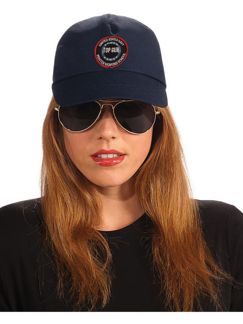 Top Gun United States Navy Fighter Weapons School Baseball Hat Costume Accessory