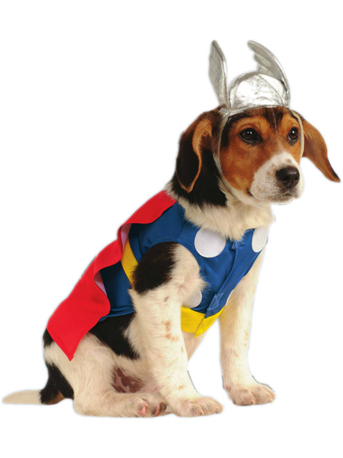 Classic Marvel Thor Super Hero Pet Dog Costumes