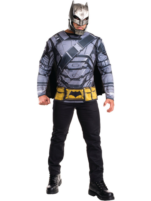 mens batman shirt with cape