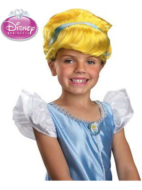 Disney Princess Cinderella Child's Blonde Costume Dress Up Wig