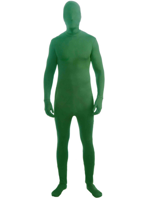 Green Adult Disappearing Man Professional Quality Full Body Jumpsuit