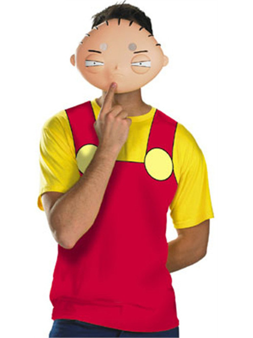Family Guy Baby Stewie T-Shirt & Mask Costume