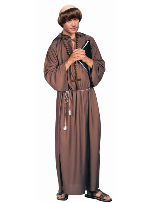 Adult's Mens Monastery Monk Religious Robe Costume 42-44