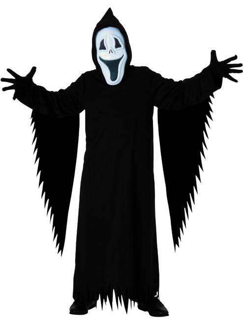 Deluxe Child Boys Smiling Smile The Ghost Costume