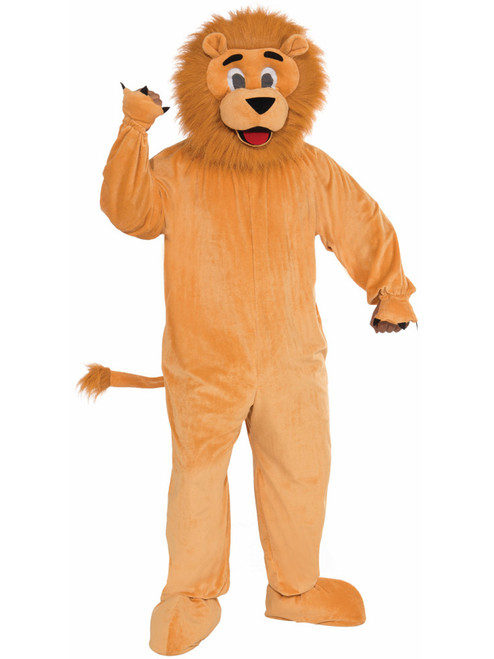 Mens 42-44 Lion Parade or School Plush Mascot Costume