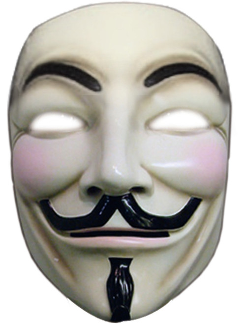 V for Vendetta Adult Guy Fawkes Deluxe Costume Mask