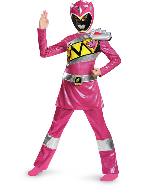 Pink Ranger Power Rangers Dino Charge Deluxe Girls Costume