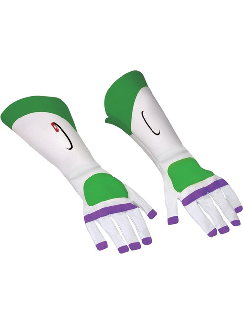 Childs Buzz Lightyear Super Hero Costume Gloves